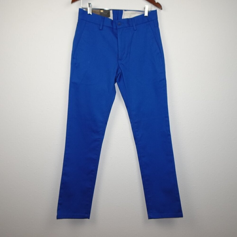 Levi's 511 Slim Fit Trouser Pants Men's Size 30x32 Blue Twill Stretch